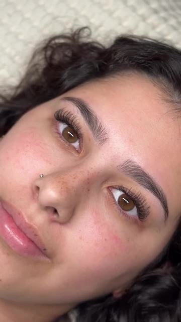 Client reveal, brown eyes